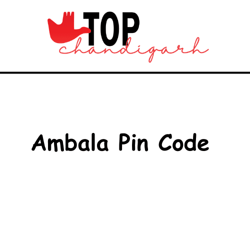 Ambala Pin Code