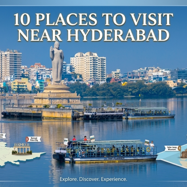 10 places to visit near Hyderabad