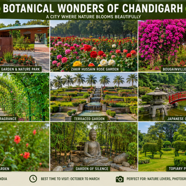 Botanical Wonders of Chandigarh: Exploring the City Beautiful’s Green Heritage