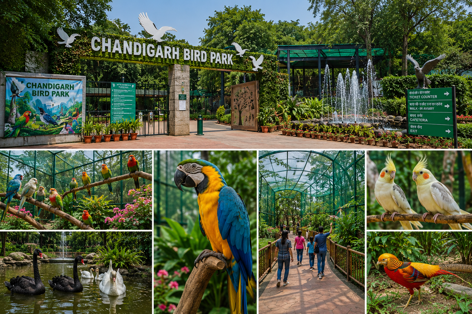 Chandigarh Bird Park Guide: A Complete Tour Near Sukhna Lake