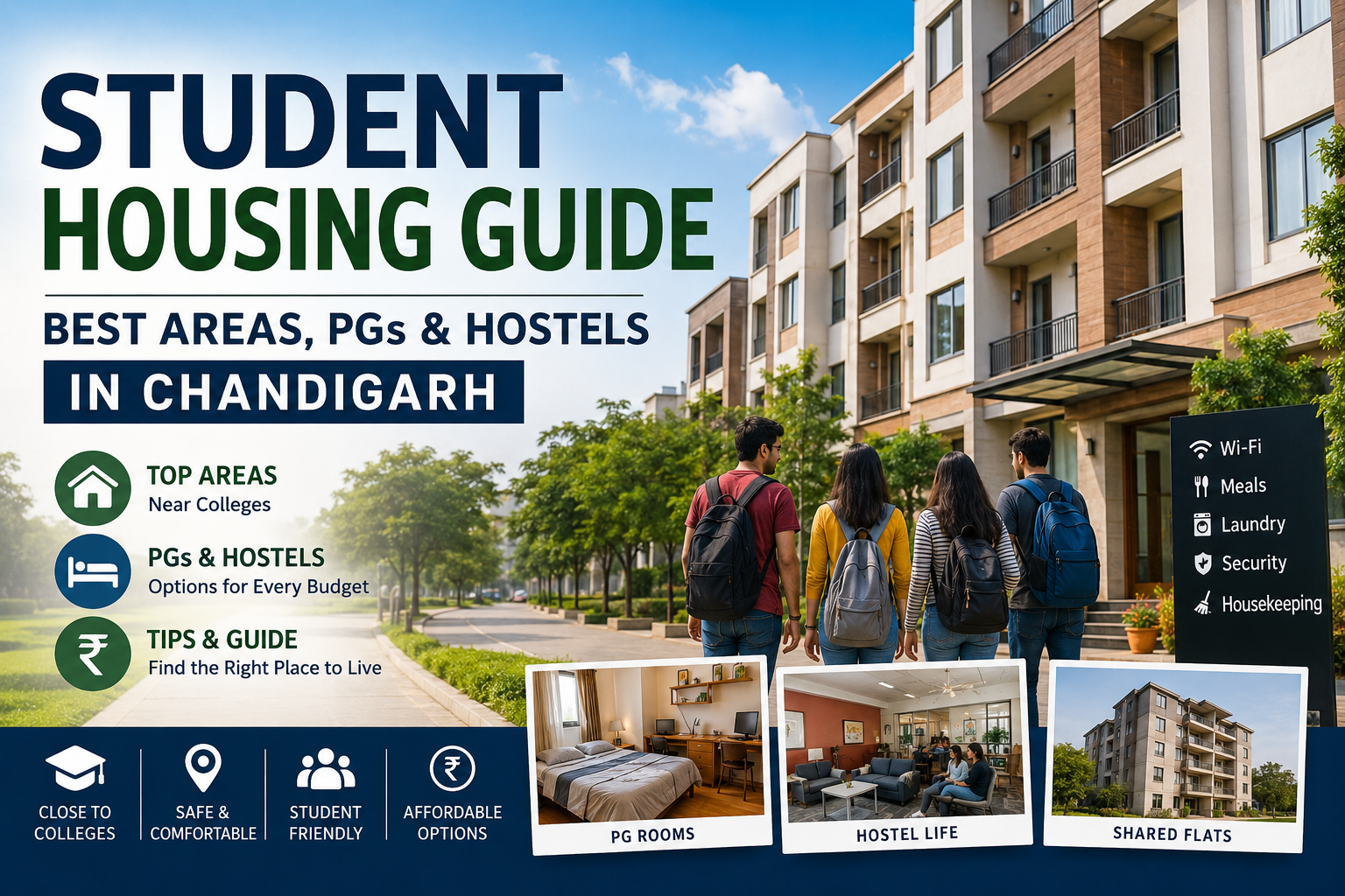 Student Housing Guide: Best Areas, PGs and Hostels in Chandigarh