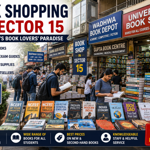Book Shopping in Sector 15: A Complete Guide to Chandigarh’s Book Lovers’ Paradise