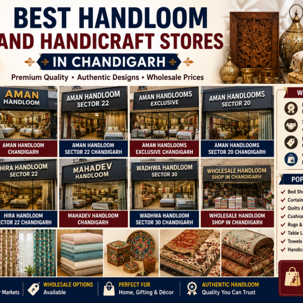 Best Handloom and Handicraft Stores in Chandigarh: Complete Shopping Guide